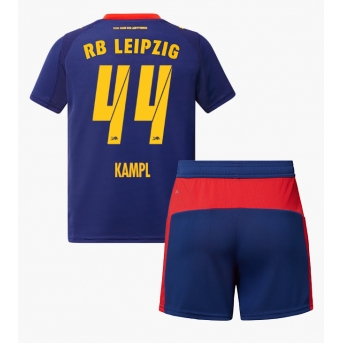 Billige Fotballdrakt RB Leipzig Kevin Kampl #44 Replika Bortedraktsett Barn 2025-26 Kortermet (med bukser)
